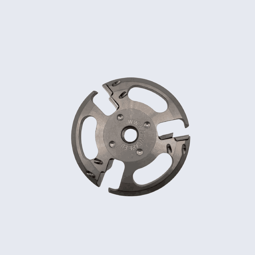 CC Titanium 6-Blade Open Disc (14×14×3 mm)